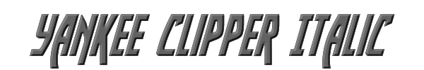 Yankee Clipper Italic 
