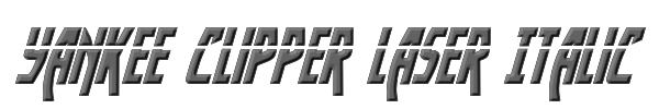 Yankee Clipper Laser Italic 