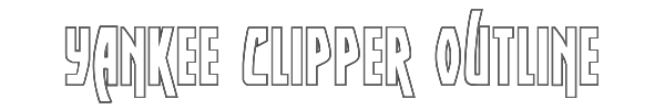 Yankee Clipper Outline 