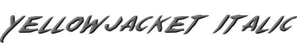 Yellowjacket Italic 