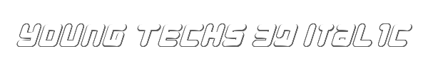 Young Techs 3D Italic 