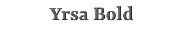 Yrsa Bold 