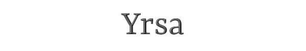 Yrsa 