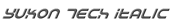 Yukon Tech Italic 