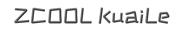 ZCOOL KuaiLe 