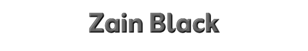 Zain Black 