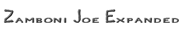 Zamboni Joe Expanded 