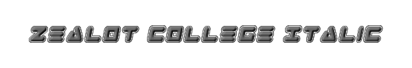 Zealot College Italic 