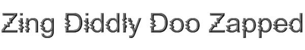 Zing Diddly Doo Zapped 