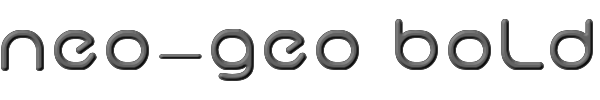 neo-geo bold 