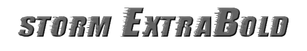 storm ExtraBold 