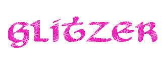 Glitzer Textdesign für Lourdes 