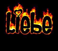 Liebe in Flammen Textbeispiel