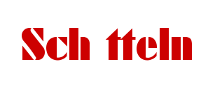 Schütteln Textbeispiel