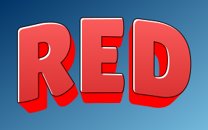 Red text example