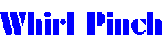 Whirl text design for Bryce Dallas Howard