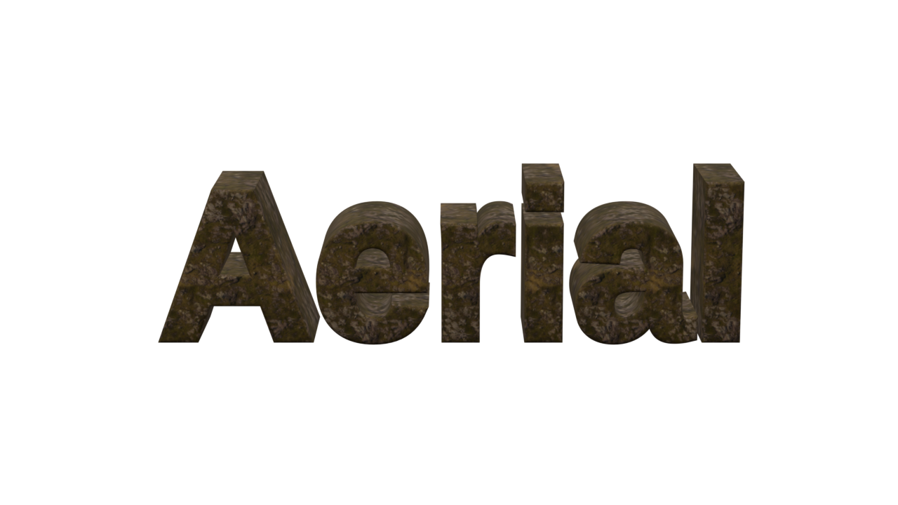 Exemple de texte aerial-rocks-4-blender