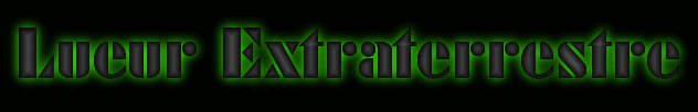 Exemple de texte Anim Glow Alien