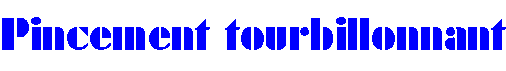 Tourbillon conception de texte pour Bryce Dallas Howard