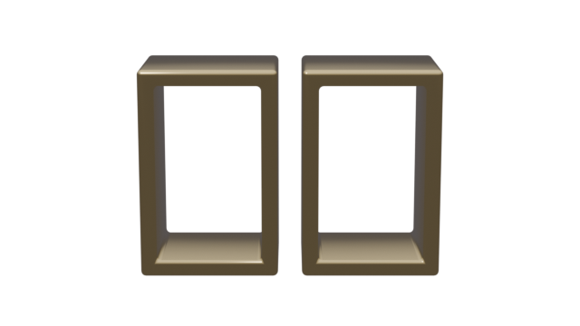 Metal 3D Blender 文本示例