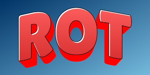 Rot Textbeispiel