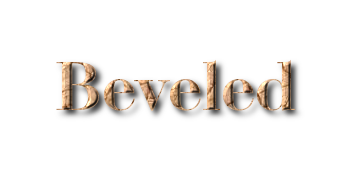 Click to make a logo like this one Beveled Heading