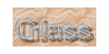 Click to make a logo like this one Glass