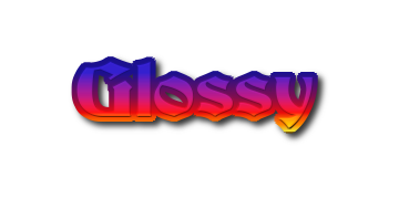 Click to make a logo like this one Glossy