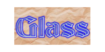 Click to make a logo like this one Glass
