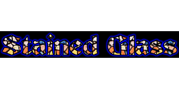 Click to make a logo like this one Stained Glass
