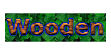 Click to make a logo like this one Wooden Letters
