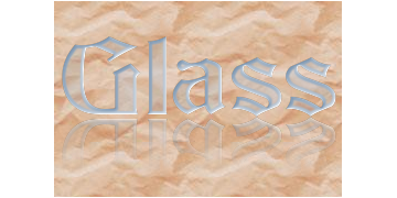 Click to make a logo like this one Glass