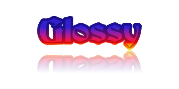 Click to make a logo like this one Glossy