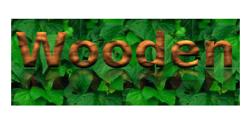 Click to make a logo like this one Wooden Letters