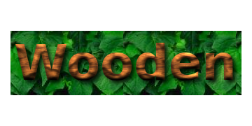 Click to make a logo like this one Wooden Letters